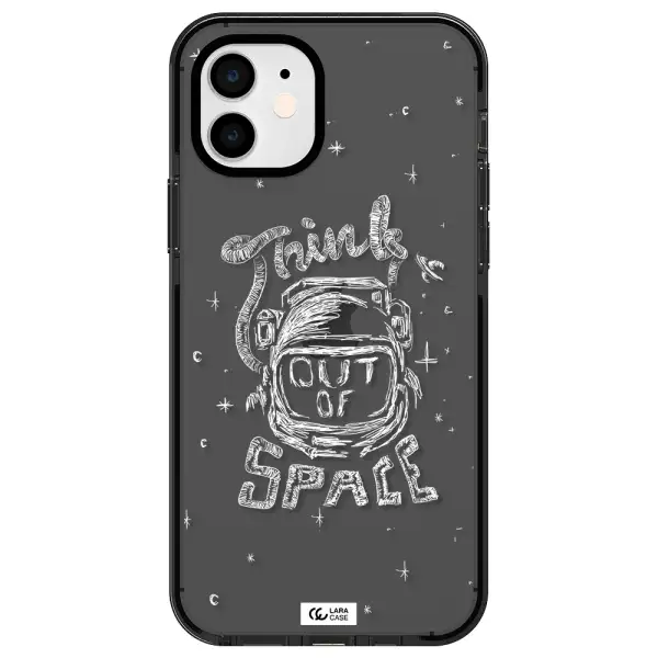 Think Out Of Space Apple iPhone 11 impact Smoke Black Case
