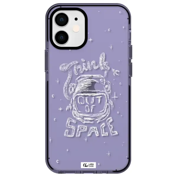 Think Out Of Space Apple iPhone 12 mini impact Lilac Case