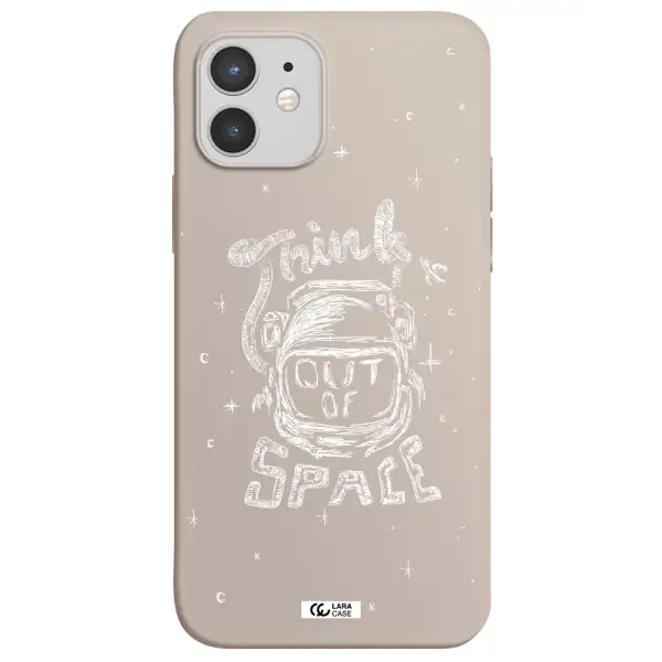 Think Out Of Space Apple iPhone 12 mini Silicone Stone Case