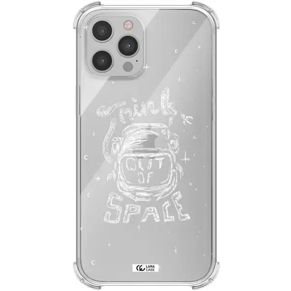 Think Out Of Space Apple iPhone 12 pro Clear PC Case