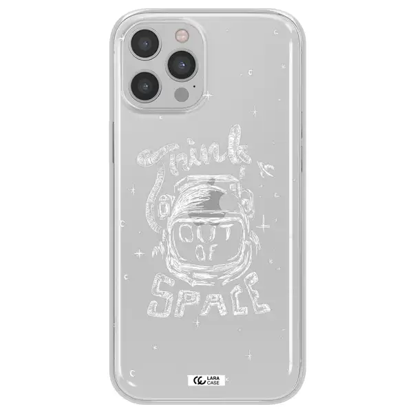 Think Out Of Space Apple iPhone 12 pro Clear TPU Case