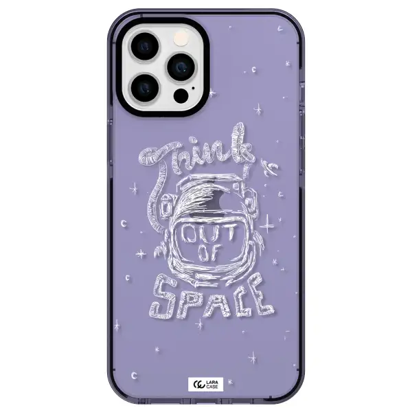 Think Out Of Space Apple iPhone 12 pro max impact Lilac Case