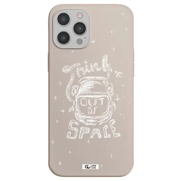 Think Out Of Space Apple iPhone 12 pro Silicone Stone Case
