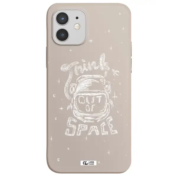 Think Out Of Space Apple iPhone 12 Silicone Stone Case