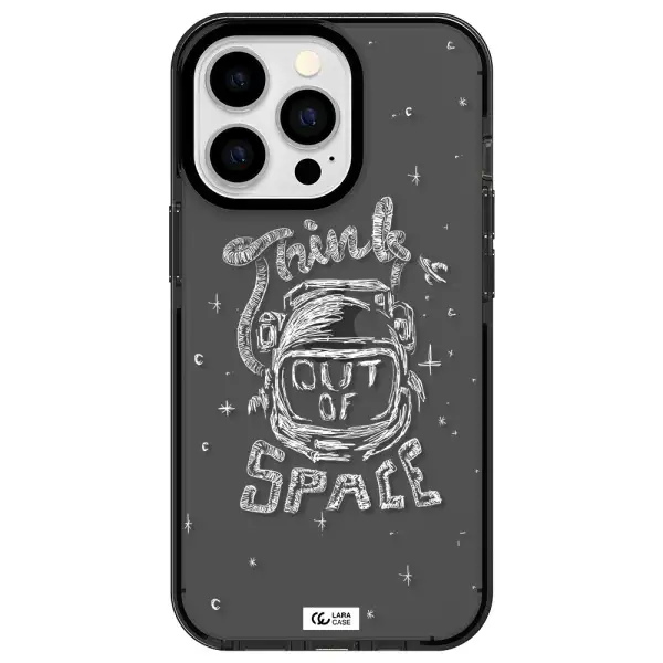 Think Out Of Space Apple iPhone 13 Pro impact Smoke Black Case