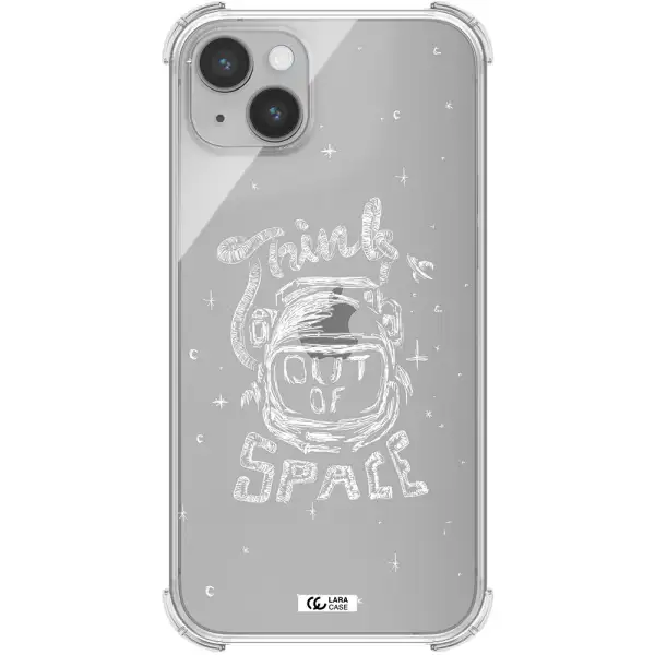 Think Out Of Space Apple iPhone 14 Clear PC Case