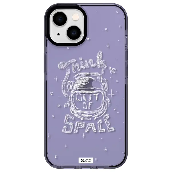 Think Out Of Space Apple iPhone 14 impact Lilac Case