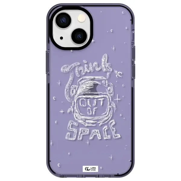 Think Out Of Space Apple iPhone 15 impact Lilac Case