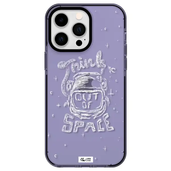 Think Out Of Space Apple iPhone 15 Pro impact Lilac Case