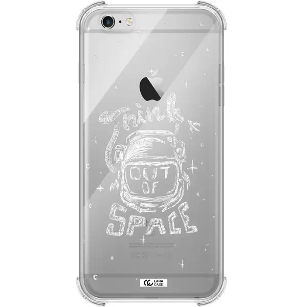 Think Out Of Space Apple iPhone 6 s plus Clear PC Case