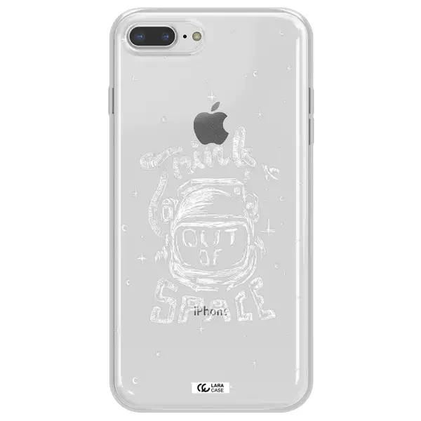 Think Out Of Space Apple iPhone 8 plus Clear TPU Case