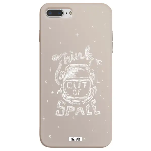 Think Out Of Space Apple iPhone 8 plus Silicone Stone Case