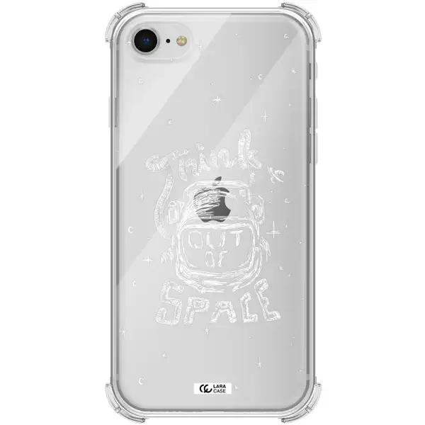 Think Out Of Space Apple iPhone se 2020 Clear PC Case