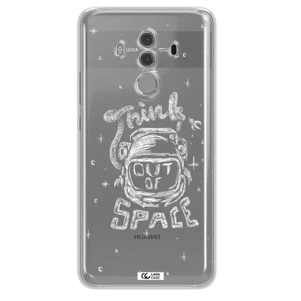 Think Out Of Space Huawei Mate 10 Pro Clear TPU Case
