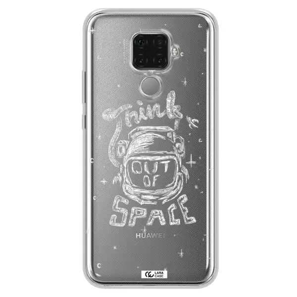 Think Out Of Space Huawei Mate 30 Lite Clear TPU Case