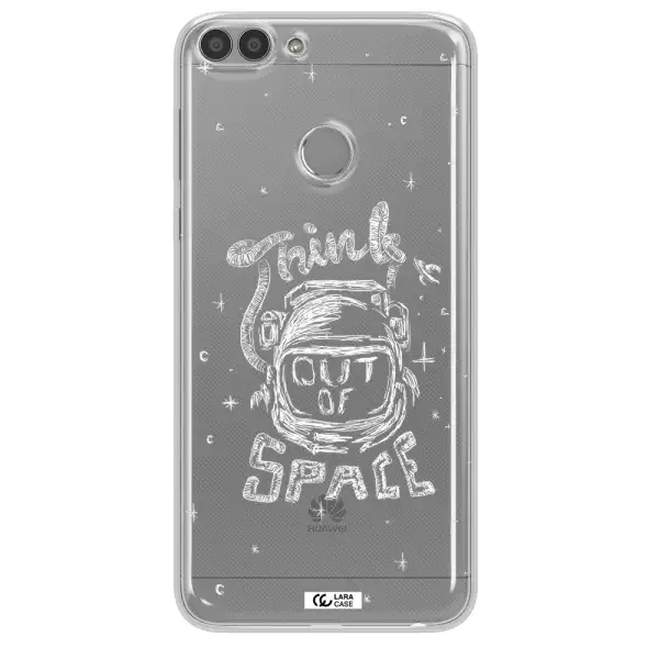 Think Out Of Space Huawei P Smart 2017 Clear TPU Case