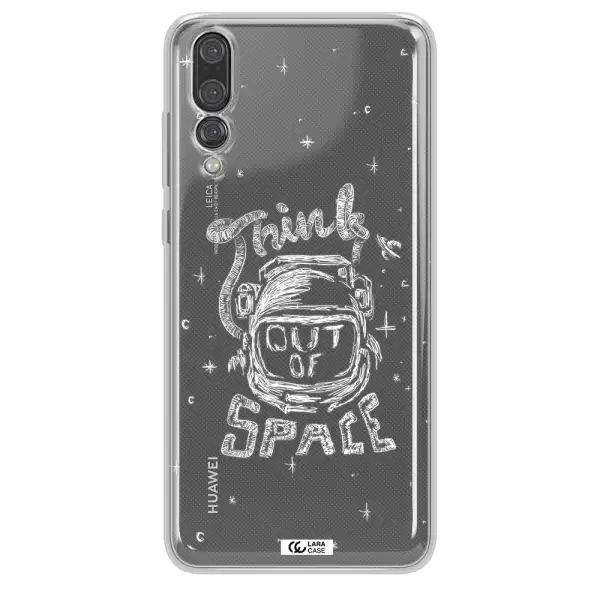 Think Out Of Space Huawei P20 Pro Clear TPU Case