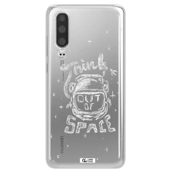 Think Out Of Space Huawei P30 Clear TPU Case