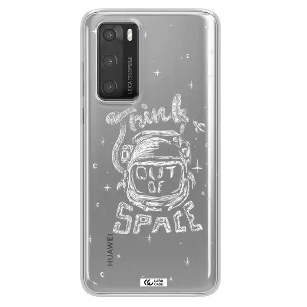 Think Out Of Space Huawei P40 Clear TPU Case