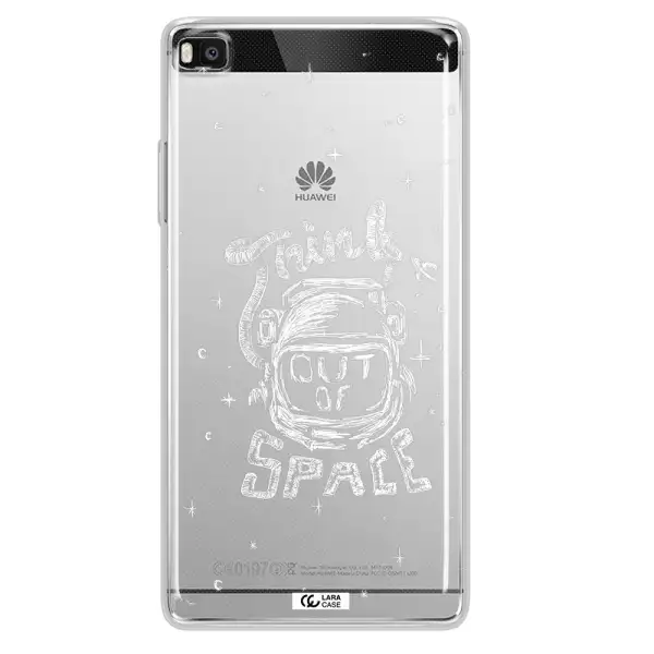 Think Out Of Space Huawei P8 Clear TPU Case