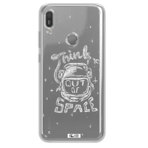 Think Out Of Space Huawei Y6 2019 Clear TPU Case