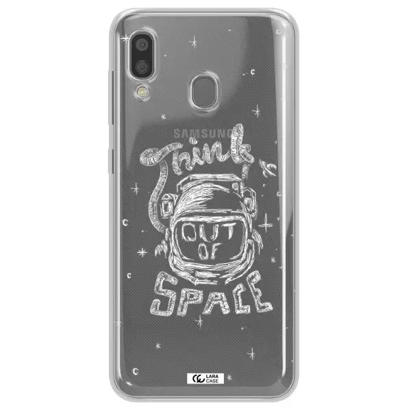 Think Out Of Space Samsung A20 Clear TPU Case