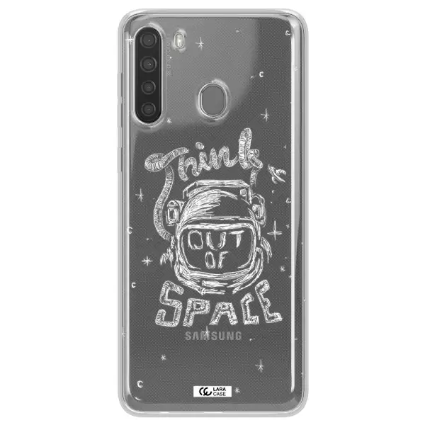 Think Out Of Space Samsung A21 Clear TPU Case