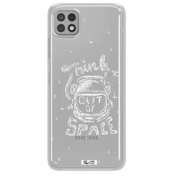 Think Out Of Space Samsung A22 5g Clear TPU Case