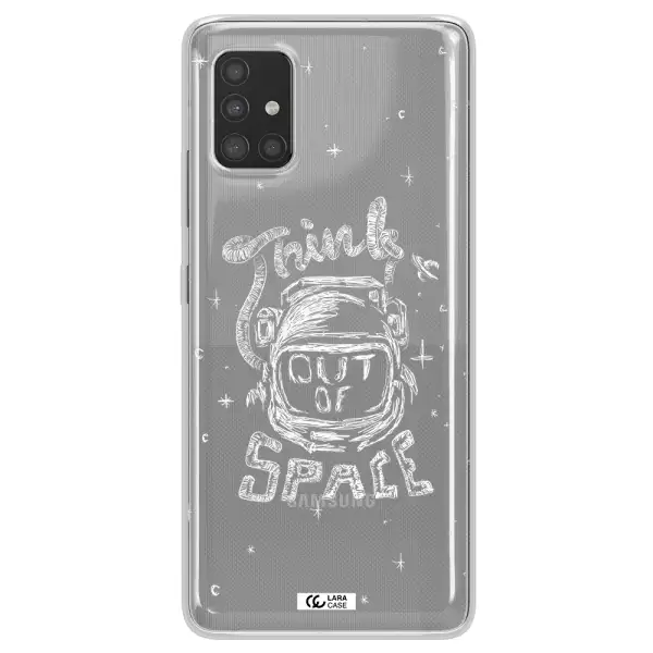 Think Out Of Space Samsung A51 Clear TPU Case
