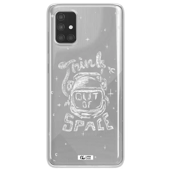Think Out Of Space Samsung A71 Clear TPU Case