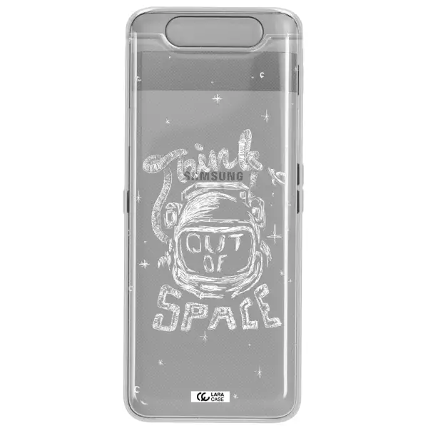 Think Out Of Space Samsung A80 Clear TPU Case