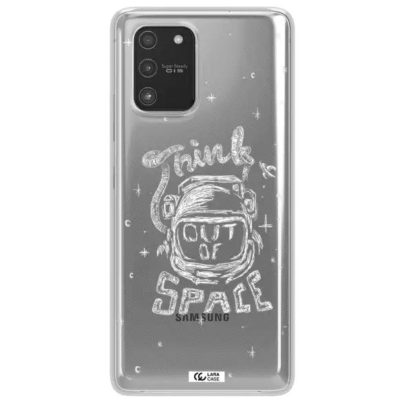 Think Out Of Space Samsung A91 Clear TPU Case