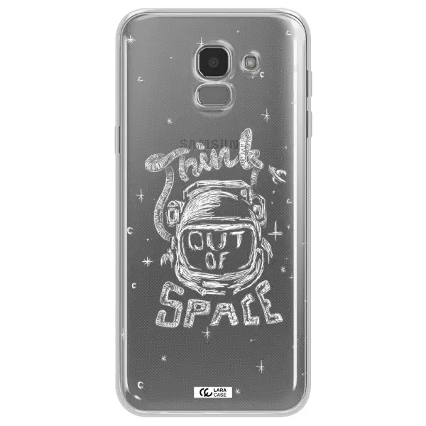 Think Out Of Space Samsung J6 Clear TPU Case