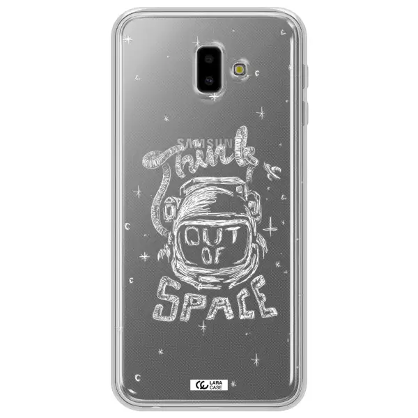 Think Out Of Space Samsung J6 Plus Clear TPU Case