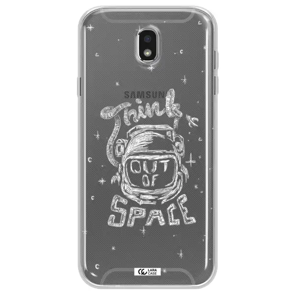 Think Out Of Space Samsung J7 Pro Clear TPU Case