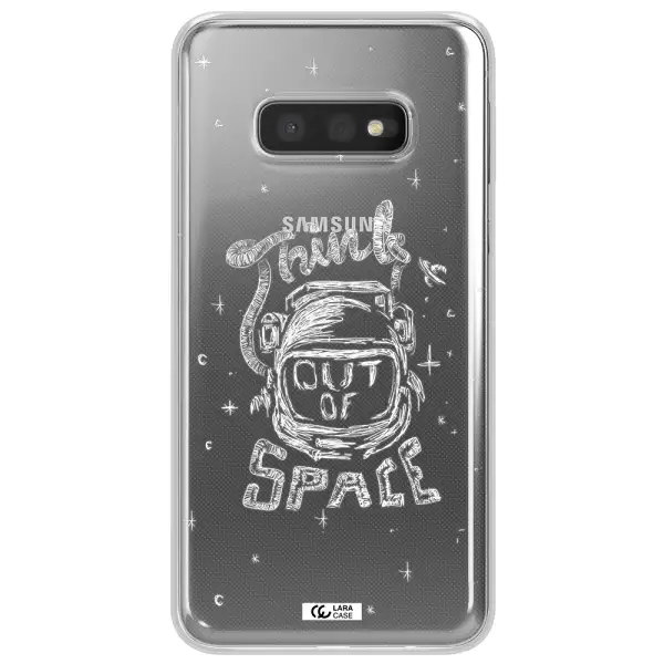Think Out Of Space Samsung S10e Clear TPU Case