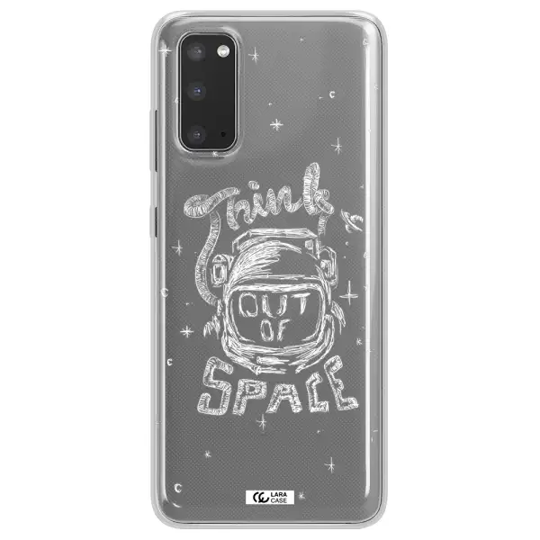 Think Out Of Space Samsung S20 Clear TPU Case