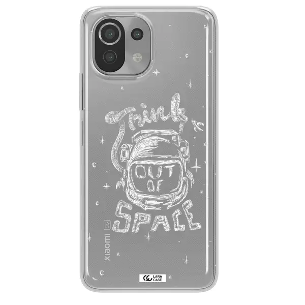 Think Out Of Space Xiaomi Mi 11 Lite Clear TPU Case