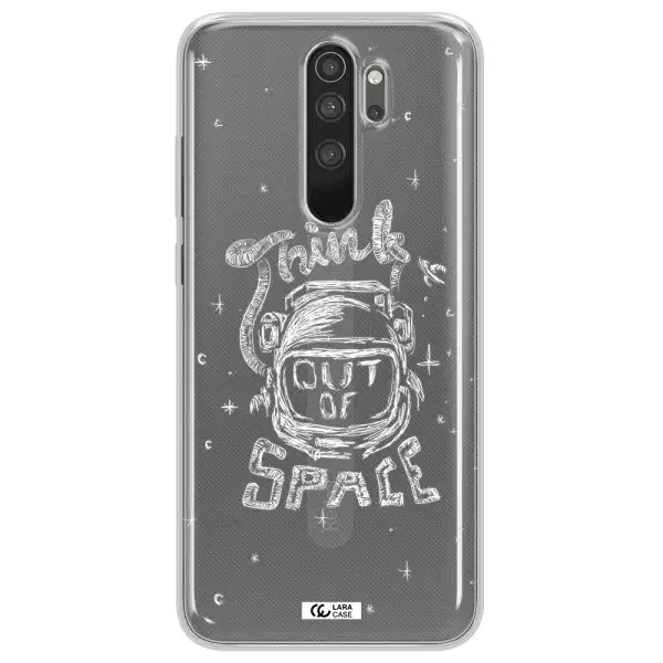 Think Out Of Space Xiaomi Note 8 Pro Clear TPU Case