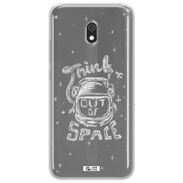 Think Out Of Space Xiaomi Redmi 8A Clear TPU Case