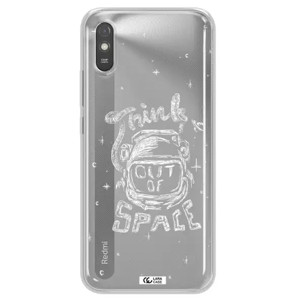 Think Out Of Space Xiaomi Redmi 9A Clear TPU Case