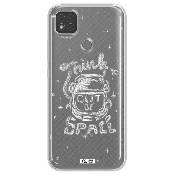 Think Out Of Space Xiaomi Redmi 9C Clear TPU Case