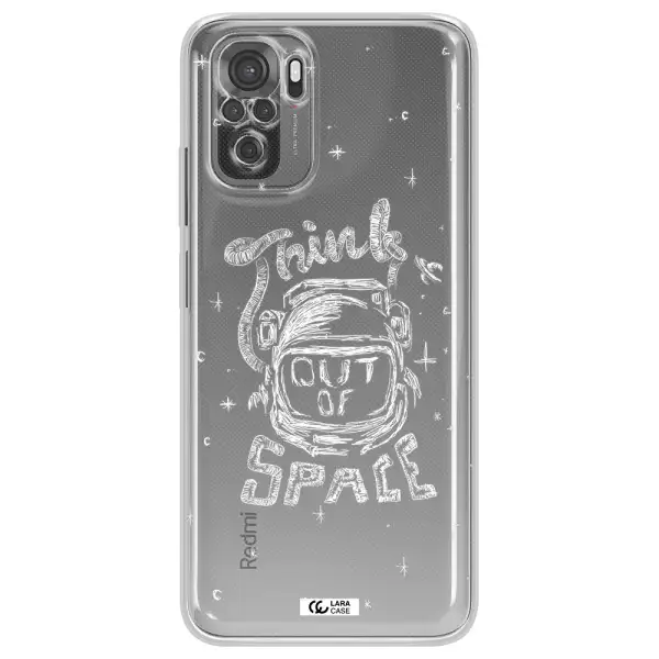Think Out Of Space Xiaomi Redmi Note 10S Clear Tpu Case