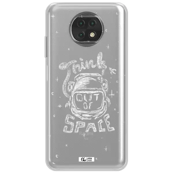 Think Out Of Space Xiaomi Redmi Note 9T Clear Tpu Case