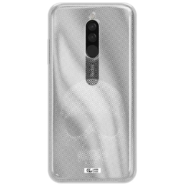 Skull Line Pattern Xiaomi Redmi 8 Clear Tpu Case