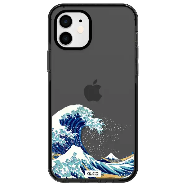 Great Wave Apple iPhone 11 impact Smoke Black Case