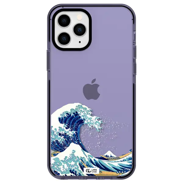 Great Wave Apple iPhone 11 pro impact Lilac Case