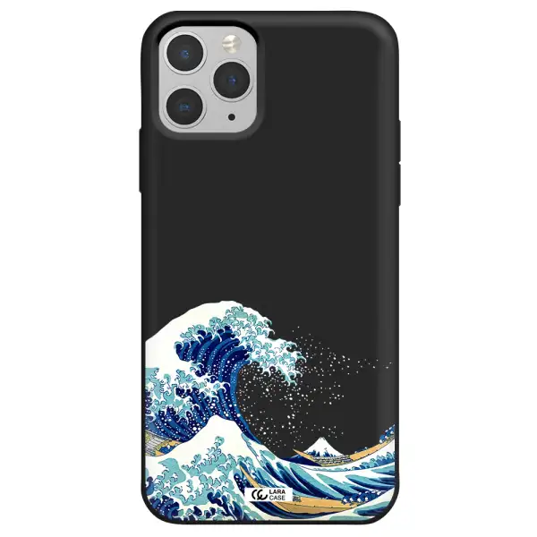 Great Wave Apple iPhone 11 pro Silicone black Case