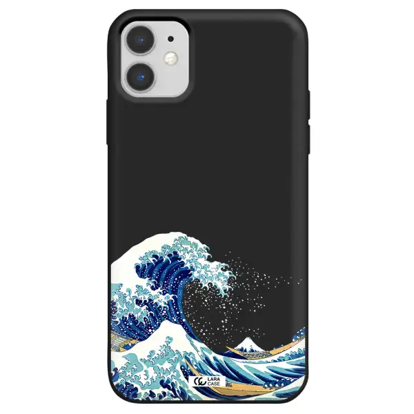 Great Wave Apple iPhone 11 Silicone black Case