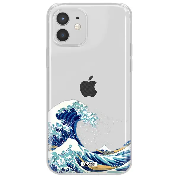 Great Wave Apple iPhone 12 mini Clear TPU Case